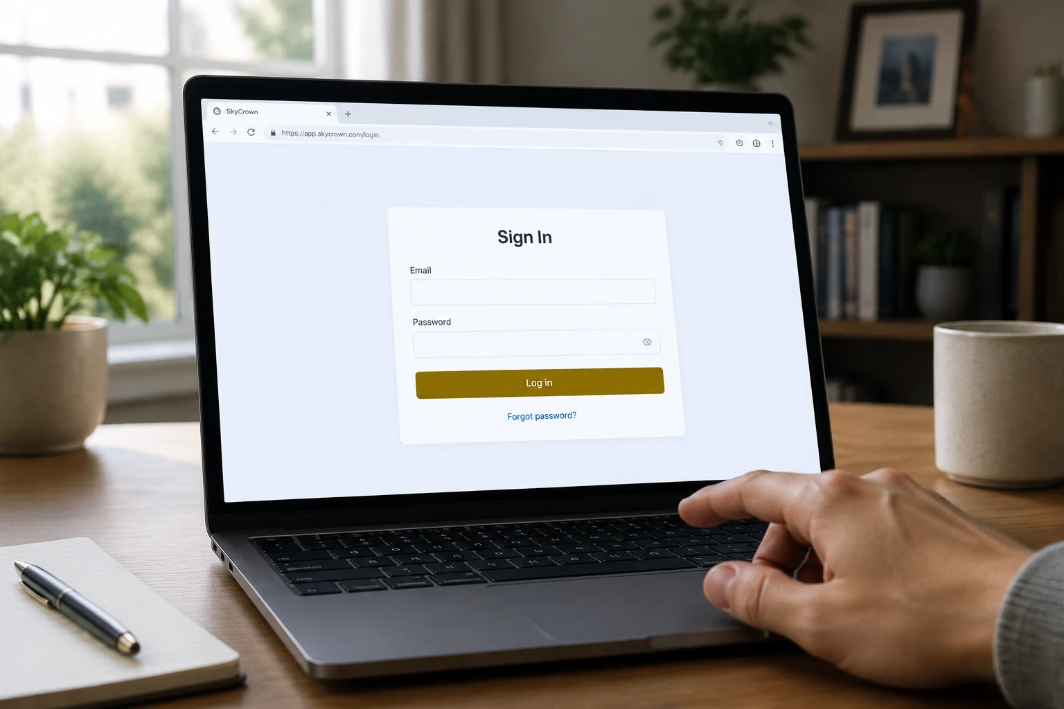 How to Complete a SkyCrown Password Reset